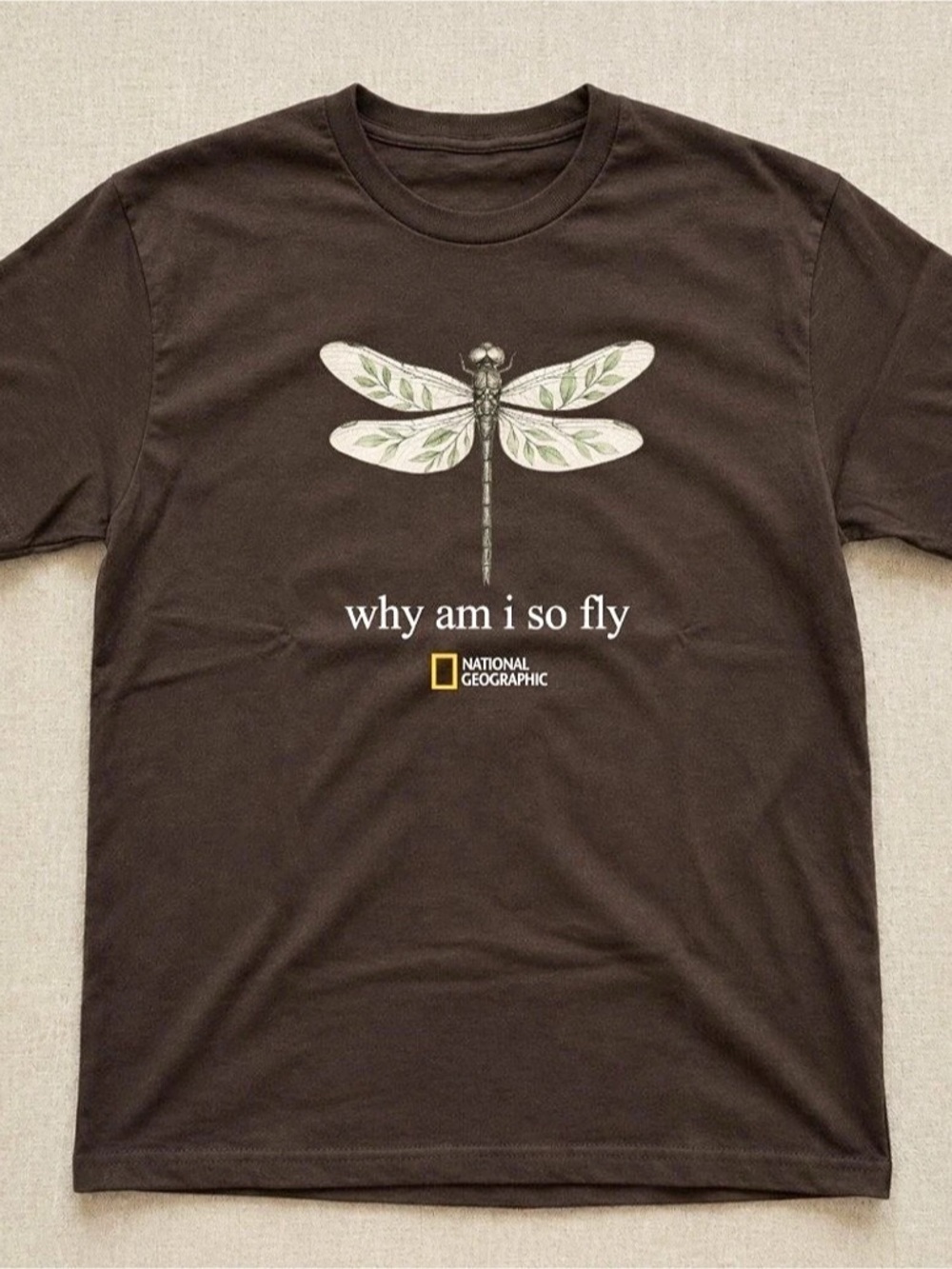 National Geographic Why Am I So Fly Dragonfly T-Shirt